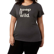 Columbia Womens Activewear Plus Size Outdoor Elements Graphic Print T-Shirt  1X - £17.66 GBP