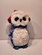 Ty Beanie Boos Icicles the Holiday Owl NEW MINT with MINT TAGS 10 in. - $18.76