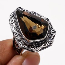 Green Amethyst Vintage Style Gemstone Handmade Ethnic Ring Jewelry 9.75&quot; SA 2206 - £3.98 GBP