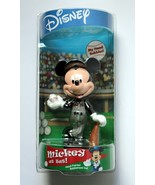 Disney Mickey at Bat Hand-Painted Bobblehead Doll &quot;Arizona Diamondback&quot; ... - £31.37 GBP
