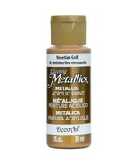 DecoArt, Venetian Gold, Dazzling Metallics Acrylic Paint, 2 oz - $6.35