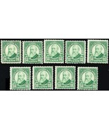 622, Mint NH 13¢ NINE PO FRESH Stamps CV $171 * Stuart Katz - £46.41 GBP