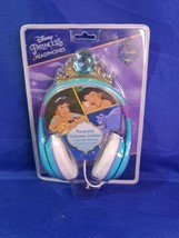 Disney Princess Jasmine Adjustable Headband Volume Limiter 3.5mm Jack Wired   - £8.17 GBP