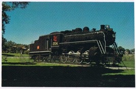 Postcard Train Steam Locomotive Centennial Park Belleville Ontario - £3.88 GBP