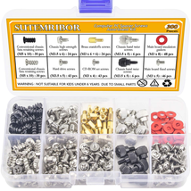 300PCS Personal Computer Screw Standoffs Set Kit for Hard Drive Computer... - £11.67 GBP