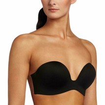 Fashion Forms Ultimate Spinta Schienale Reggiseno senza Spalline IN Nero... - $26.56