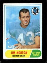1968 Topps #41 Jim Norton Vg+ Oilers *XR27315 - £1.16 GBP