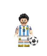 Football Player Leo Messi Minifigures Argentina World Cup Champion - $5.41 CAD