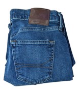 Hollister Jeans Mens Size 31x34 Epic Flex Boot Cut Measures 34x33.5 Blue... - $35.64