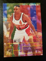 1995-96 Fleer Basketball #206 Spud Webb - £2.06 GBP