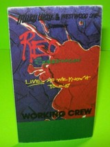 REO Speedwagon Backstage Pass Original 1987 Concert Tour Rock Music Gift Idea - £11.70 GBP