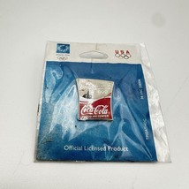 2004 Athens Olympic Summer Games Coca-Cola Torch Relay Pin Badge Lapel P... - $4.00