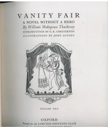 Thackeray-VANITY FAIR-1931  Limited Editions Club signed Vol. 2 - $30.00