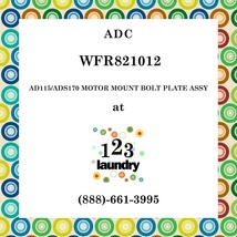 ADC-WFR821012-AD115/ADS170 MOTOR MOUNT BOLT PLATE ASSY - $128.05 MXN