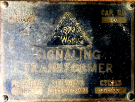 Edwards Signaling Transformer - $274.56 MXN