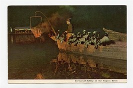 Cormorant Fishing on the Nagara River Postcard Japan NYK Line  - $17.82