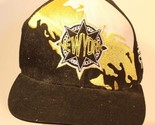 New York Gold NY White &amp; Black Hat Cap Snapback ba2 - £6.32 GBP