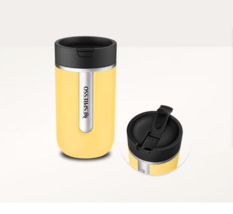 NESPRESSO - TRAVEL MUG - City Sun Yellow - Small 300ml / 10.14oz (NIB) - $45.95