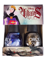 Orly Color Blast Villains Duo Kit Poor Unfortunate Souls Evil Queen - $7.58