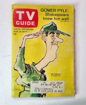 TV Guide Gomer Pyle 1967 Jim Nabors Aug 26- Sept 1 NYC Metro - £6.96 GBP