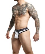 MALE BASICS MENS POUCH THONG CONFETTI - $423.09 MXN