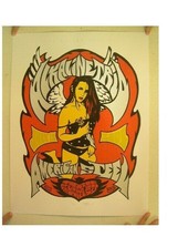 Alkaline Trio American Steel Poster Signed and Numbered by Artist Billy Perki... - $178.42