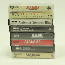 Alabama Cassette Tape Lot Mountain Music Pass It On Down Southern Star LOT OF 8 - £15.67 GBP
