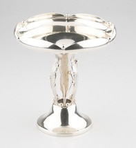 Vintage American Woodside Sterling Co. Compote Silver Bowl - £534.69 GBP