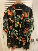 ks island hawaiian Shirt 3XL  Floral Tropical - £14.82 GBP