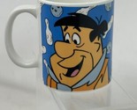 Hanna Barbera 1993 Fred Flintstone Coffee Mug Cup VTG MSC - £16.62 GBP
