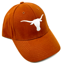 University Of Texas Longhorns Burnt Orange Mvp Curved Bill Adjustable Hat Cap - £14.91 GBP
