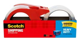 3M Scotch Heavy Duty Shipping Packaging Tape with Dispenser, 1.88 Inch b... - $24.96