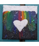 Texture Heart Painting - $7.72 CAD