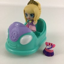 Shopkins Happy Places Shoppie Doll Tiara Sparkles Figure Arcade Bumper Car Toy - $15.79