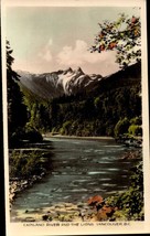 Capilano River And The Lions, Vancouver, Canada Real Picture POSTCARD-BK41 - £5.43 GBP