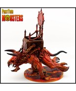 3D Printed Print your Monster Mounted Demon Creature 28 32mm D&amp;D - $39.50+
