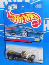 Hot Wheels 1998 Mainline #852 Rigor Motor Mtflk Purple w/ 5SPs Malaysia Base - £1.91 GBP