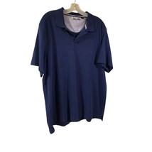 Tasso Elba Golf Polo Shirt Mens XL Blue Short Sleeve - $10.40