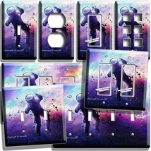 Astronaut Lost In Space Light Switch Outlet Plate Hd Cosmos Celestial Room Decor - £14.25 GBP+