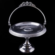 Victorian Aesthetic Movement Pairpoint silver plate cake basket circa 1870 - £96.32 GBP
