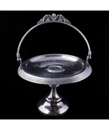 Victorian Aesthetic Movement Pairpoint silver plate cake basket circa 1870 - £95.25 GBP