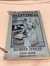 Vintage Cookbook Spiral American Bicentennial Chisholm MN 1976, Recipes - £29.86 GBP