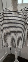 New J Crew Artist Tee Women Long Sleeve Shirt Size Small - £19.65 GBP