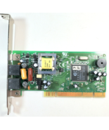 Vintage Zoom Telephonics V.92 3025C Series 0163 RJ11 PCI 56K Modem Card - $368.15 MXN