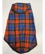 Pet Threads Size 14 Dog Shirt Plaid Small Puppy Fashion Red Blue Pageant LG - $7.91