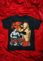 WWE Wrestling Brock Lesnar MMA Black Crew Neck Black T-Shirt Sz S - £19.32 GBP