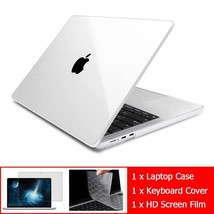 Clear -For Macbook Air 13.6 A2681 M3 Hard Case &amp;Keyboard Cover &amp;Screen P... - £11.33 GBP