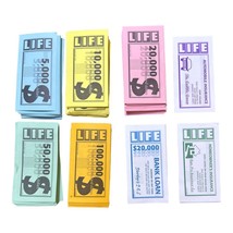 Parts Pieces Game of Life Milton Bradley 2002 Play Money Insurance - $3.39