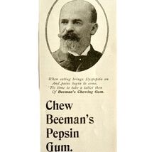 Beeman Chemical Pepsin Gum Medicine 1894 Advertisement Victorian Medical... - $10.99
