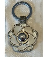 Coach 64298 Floral Appliqué Layered Leather Flower Fob Keychain Bag Char... - £23.23 GBP